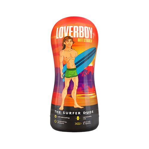 Loverboy - The surfer dude - Zelfsmerende masturbator